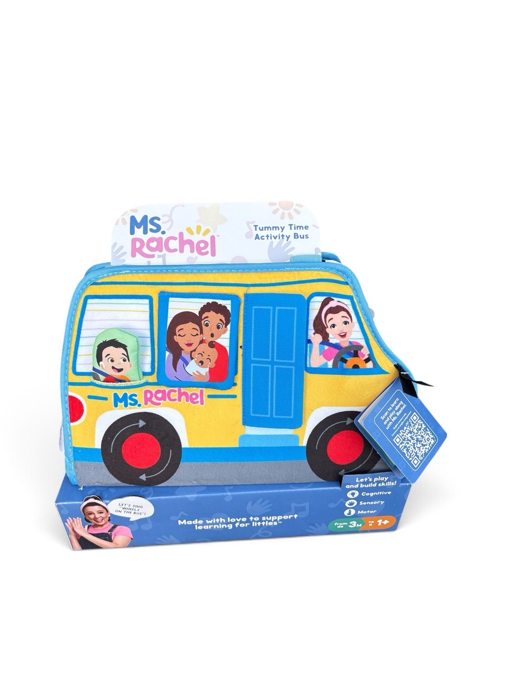 Ms. Rachel Tummy Time Activity Bus NWT